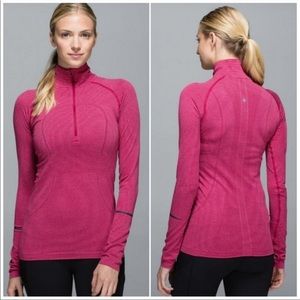 EUC Swiftly Tech Half Zip Long Sleeve 12 Reflective